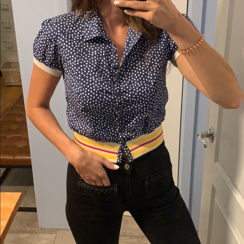 marithe francois girbaud cropped top